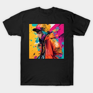 Expressive Streets - Wear the Stories of Urban Art T-Shirt